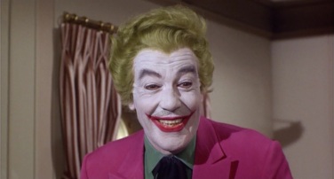 Cesar Romero's kooky clown in the 1960s Batman show helped launch the character into the public eye. Famously, the actor refused to shave off his moustache for the role. Go on, have a closer look...